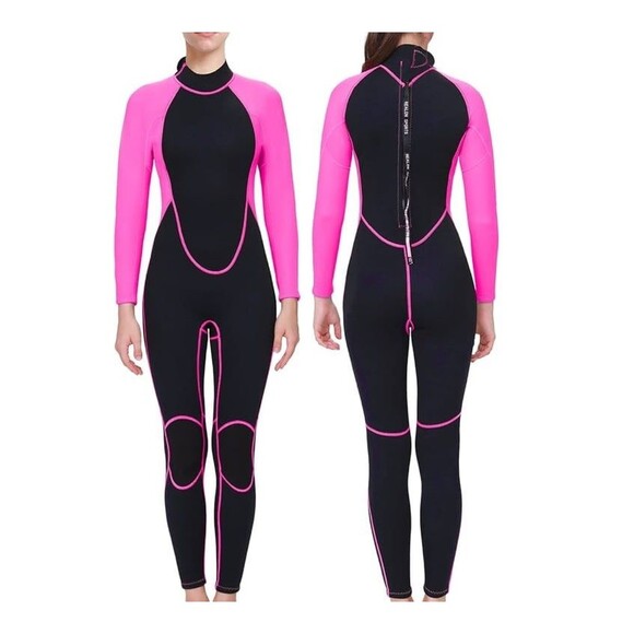 REALON SPORTS Neoprene Wetsuit Size S Pink/Black New Without Tags - Picture 1 of 8